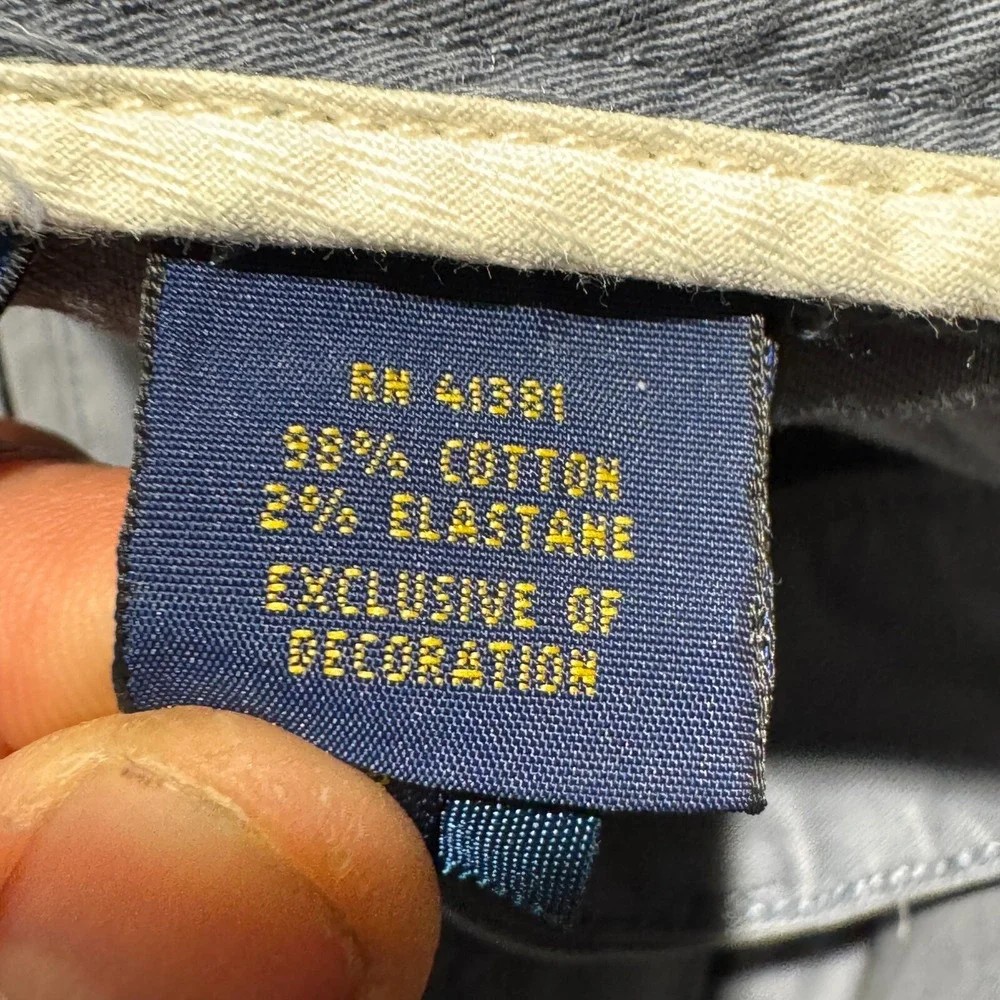 Polo Ralph Lauren Jeans Mens 44Bx30 Big Chino‎ Pants Straight Golf RN 41381